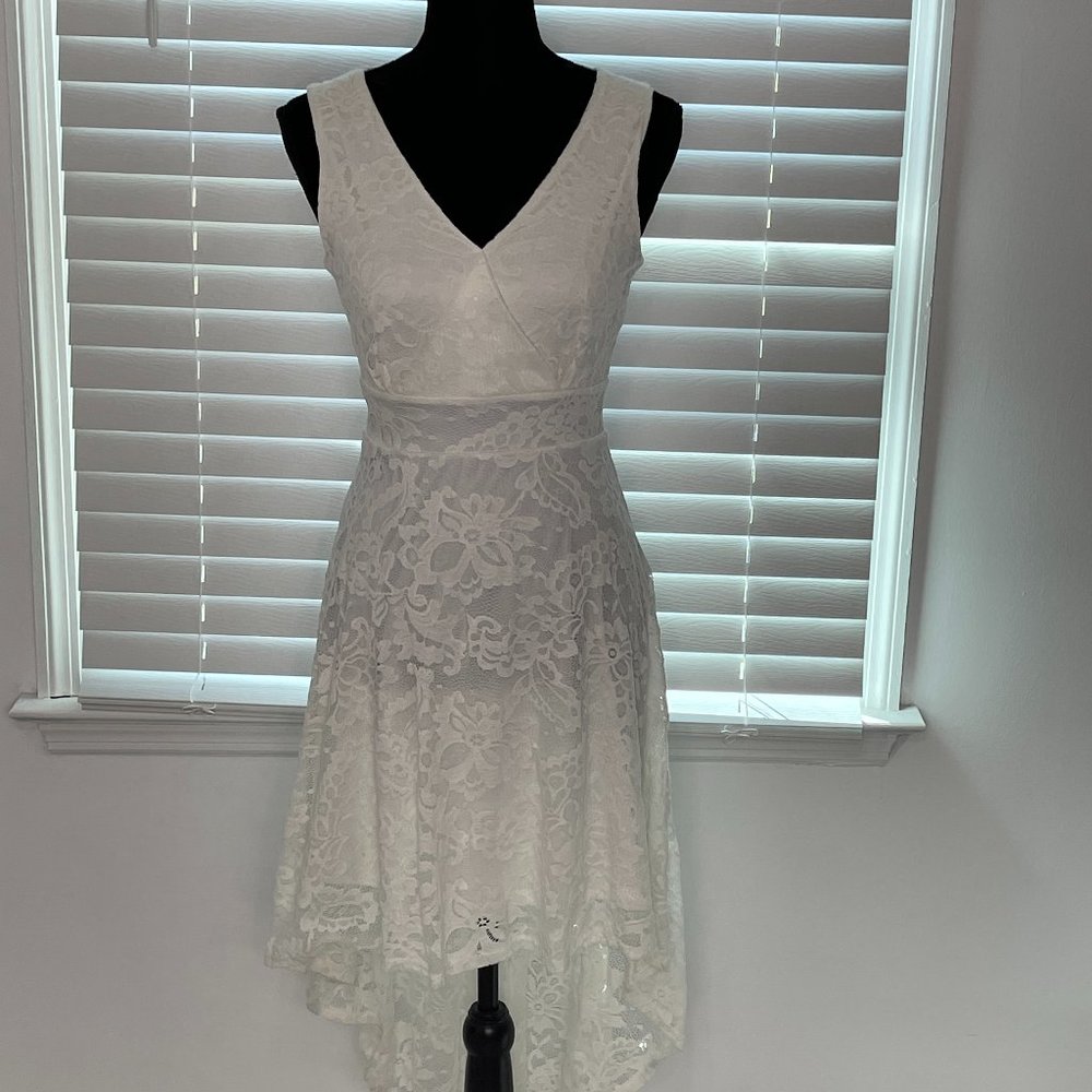 dressystar semi formal DRESS~sz S~ Lacey high low